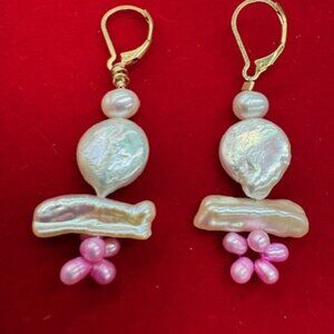 Fresh Water Pearl Earrings - Holiday Sale